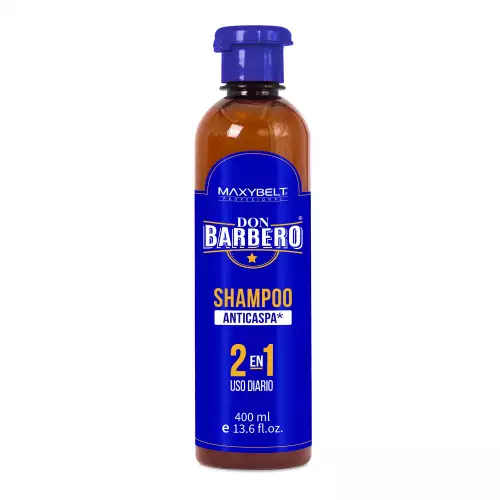 DON BARBERO SHAMPOO CONTROL CASPA 2 EN 1 400ML