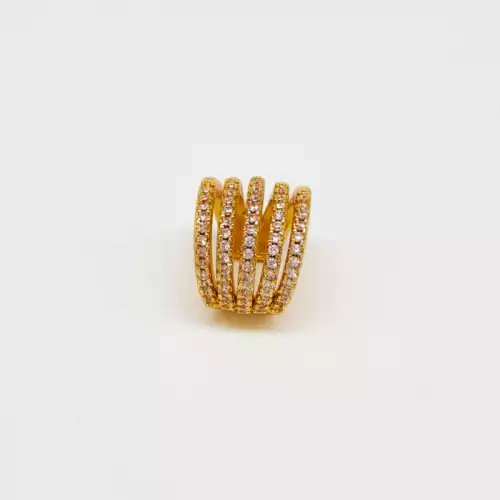 Earcuff Aurora con circonias y brillo deslumbrante