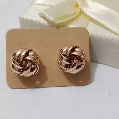Elegantes pendientes de estrella geométrica - Chapado en oro de 18K