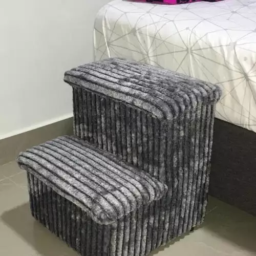 Escalera acolchada para perro 40 cm 2 escalones