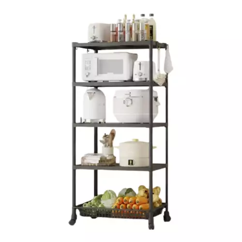 Estante Organizador 5 Niveles Con Ruedas Multiusos YH6710-5D
