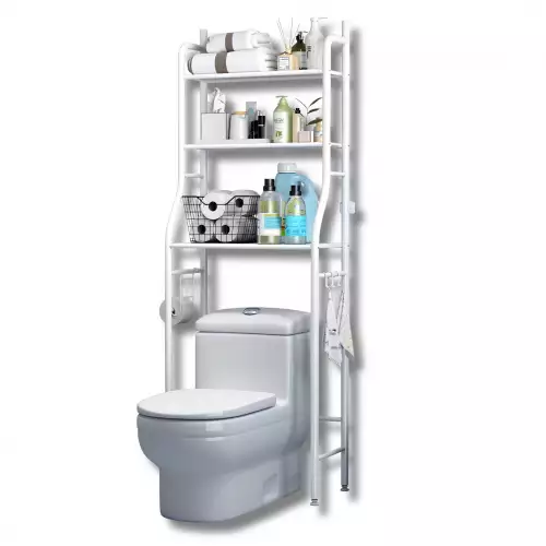 Estante Organizador De Baño Soporte De Almacenamiento 3 Niveles