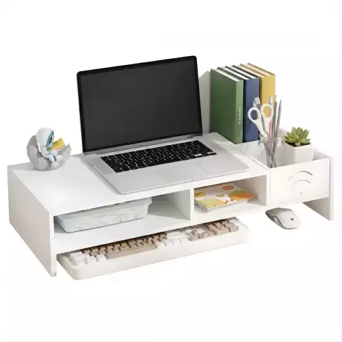Estante Organizador Escritorio Laptop Con Estante Organizador