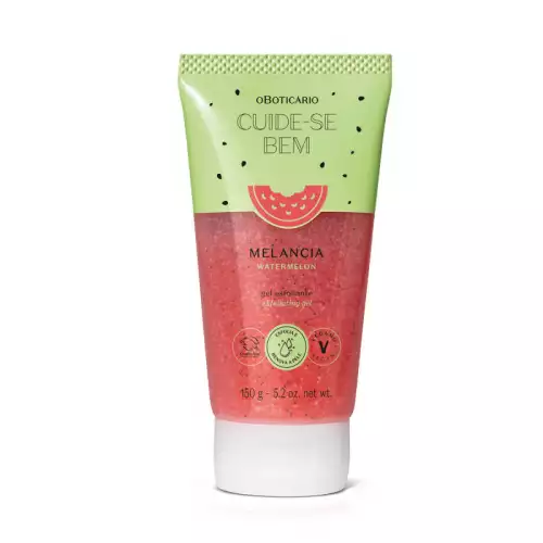 Exfoliante corporal sandía gel suavizante Cuide-se Bem