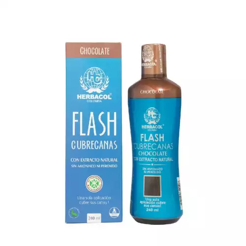 FLASH CUBRECANAS CHOCOLATE 240ML HERBACOL