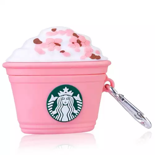Forro AirPods Pro 2 silicona pink star antigolpes