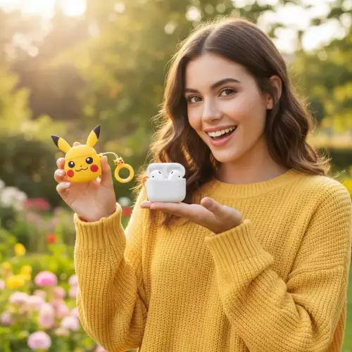 Forro Para Audifonos Series 4 Pikachu - La Plaza Morada