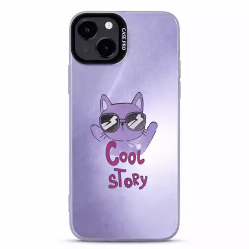 Forro Para Celular Iphone 13 Gato Cool