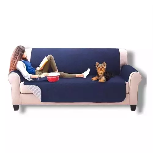 Forro Protector Sofa Confort Y Limpieza Facil