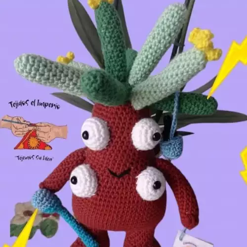 Frailejon Ernesto Pérez tejido 30 cm juguete