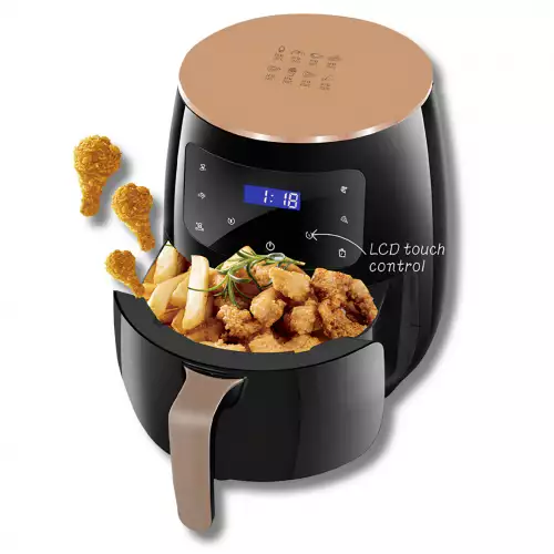 Freidora De Aire Silver Crest 6 Litros De Alto Rendimiento