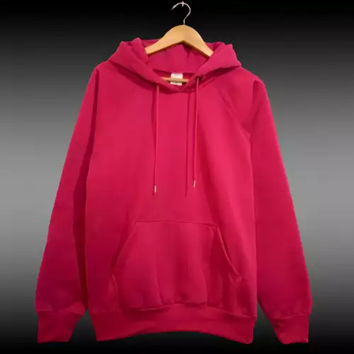 HOODIE DEPORTIVO UNISEX FUCSIA