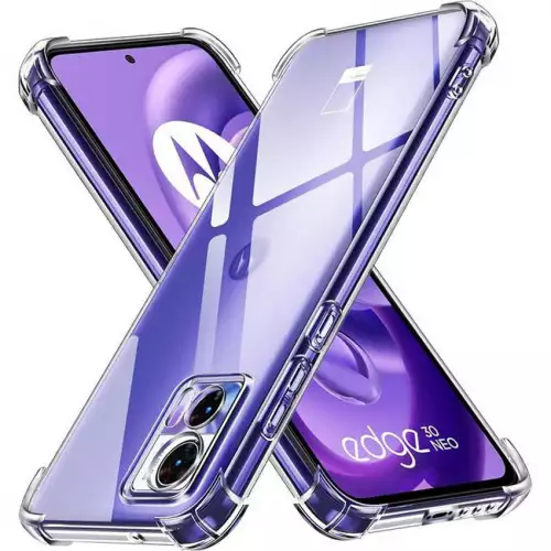 Funda airbag Motorola Edge 30 Neo TPU transparente antigolpe