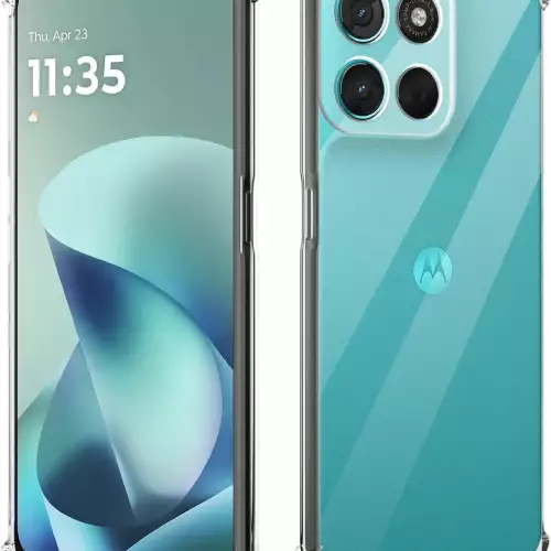 Funda Airbag transparente para Motorola Moto G57