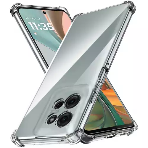 Funda Airbag transparente para Motorola Moto G75