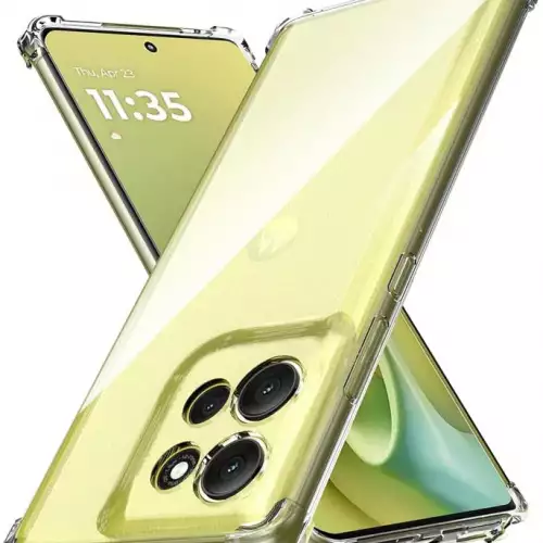 Funda Airbag transparente para Motorola Moto G86