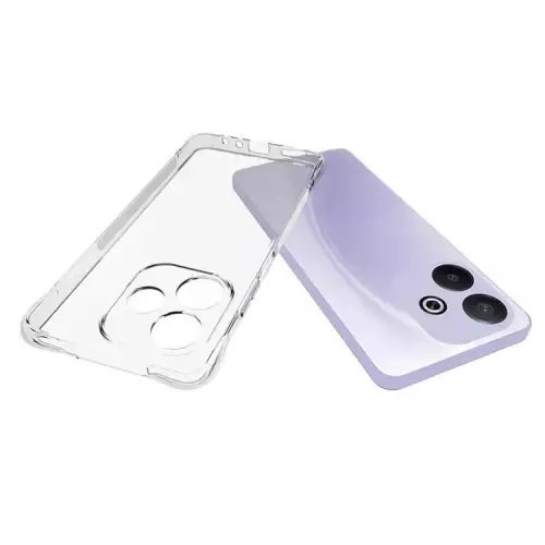 Funda airbag transparente para Oppo A5 Pro protección cámara