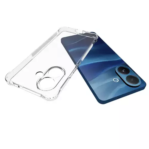 Funda airbag transparente para Vivo V60 Lite protección cámara