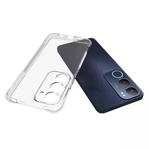 Funda airbag transparente para Vivo Y19s protección cámara