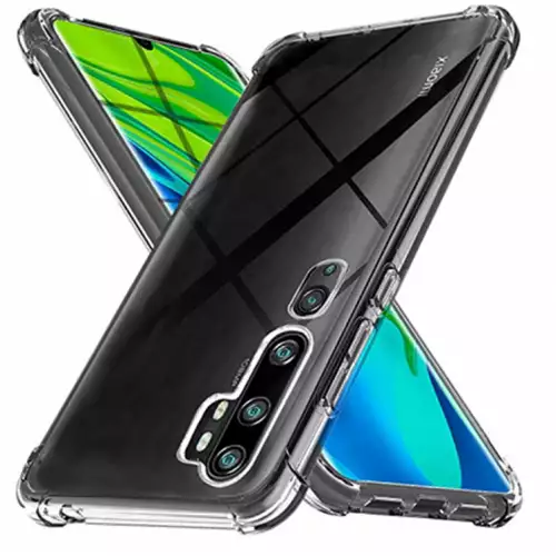 Funda airbag transparente para Xiaomi Mi Note 10