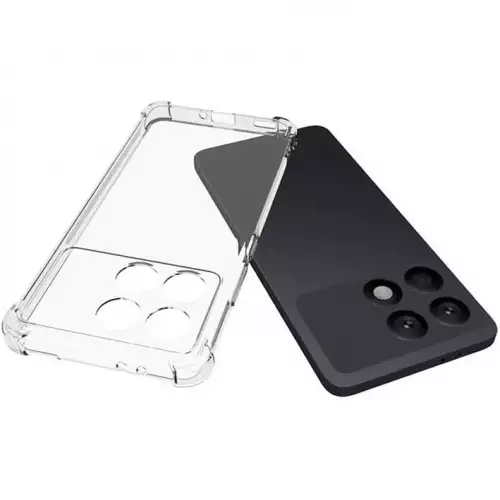 Funda airbag transparente para Xiaomi Poco F6 Pro