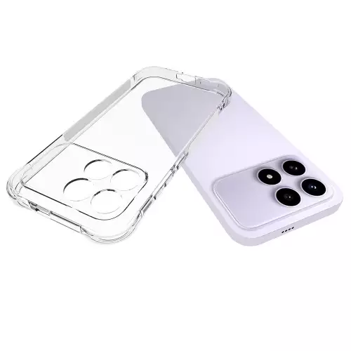 Funda Airbag transparente para Xiaomi Poco F8 Pro protección cámara