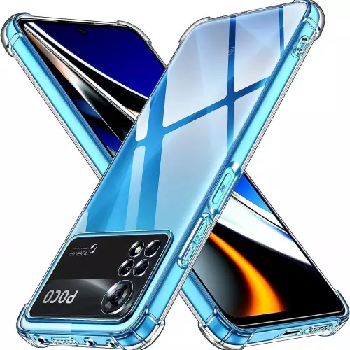 Funda airbag transparente para Xiaomi Poco M4 Pro