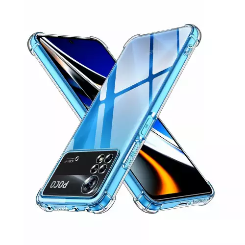 Funda airbag transparente para Xiaomi Poco X4 Pro