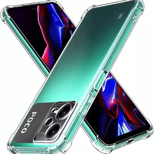 Funda airbag transparente para Xiaomi Poco X5