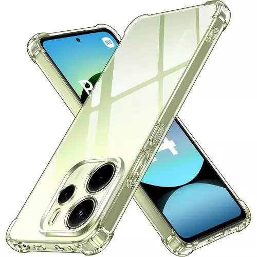 Funda airbag transparente para Xiaomi Redmi Note 14 4G