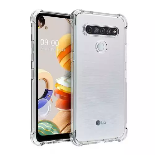 Funda antichoque transparente TPU para LG K61