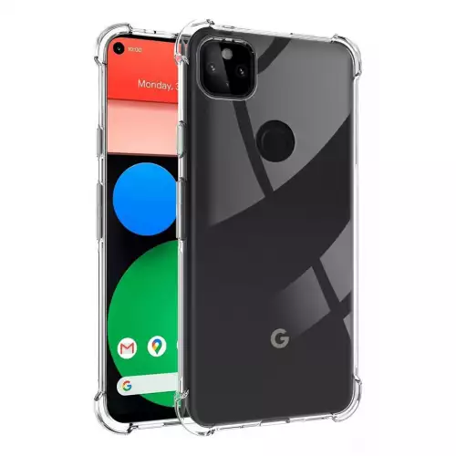 Funda Google Pixel 5 airbag transparente antichoque TPU