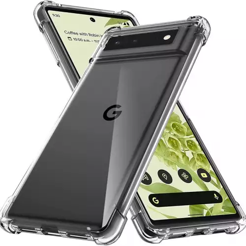Funda Google Pixel 6 airbag transparente antichoque TPU