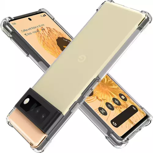 Funda Google Pixel 6 Pro TPU antichoque transparente