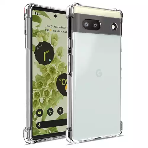 Funda Google Pixel 6A TPU antichoque transparente
