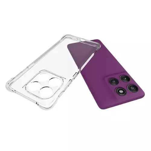 Funda Motorola Edge 60 Pro antichoque TPU transparente protección