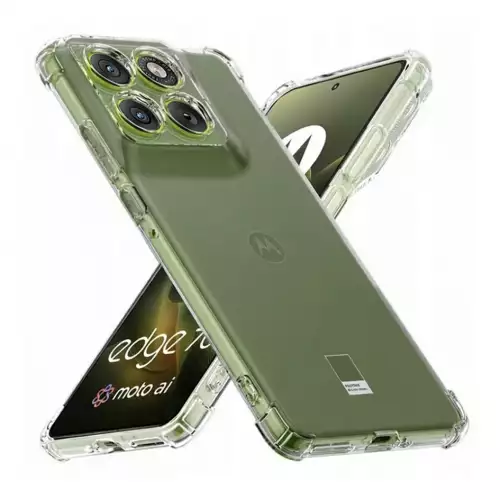 Funda Motorola Edge 70 airbag transparente protección cámara