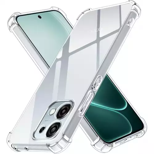 Funda Oppo A6 Pro antichoque TPU transparente protección cámara