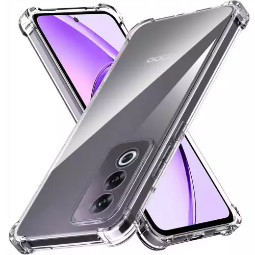 Funda Oppo A80 antichoque TPU transparente protección cámara