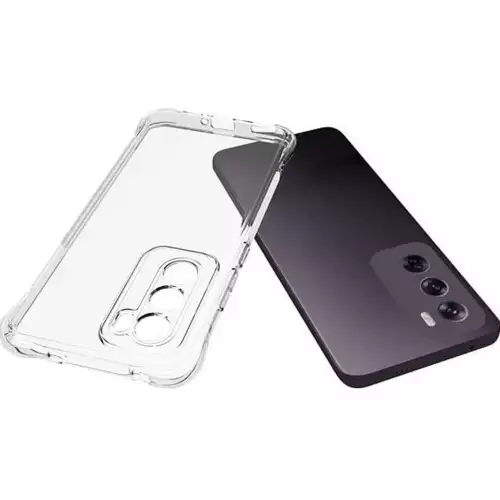 Funda Oppo Reno 12 antichoque TPU transparente protección cámara