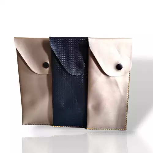 Funda protectora para gafas con broche resistente