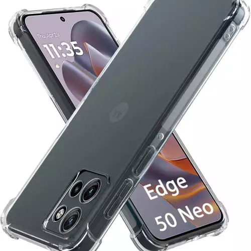 Funda transparente airbag Motorola Edge 50 Neo