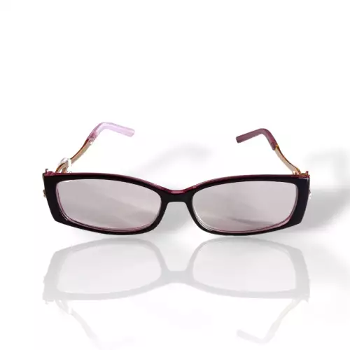 Gafas oftálmicas para mujer montura rectangular negro