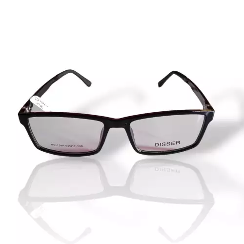Gafas para hombre Disser rectangular negro 53mm