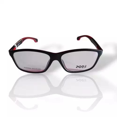 Gafas para hombre Pods Vision rectangular negro