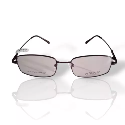Gafas para hombre Ultraflex montura rectangular café