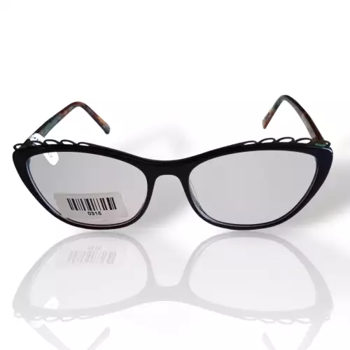Gafas para mujer montura azul verde material liviano resistente