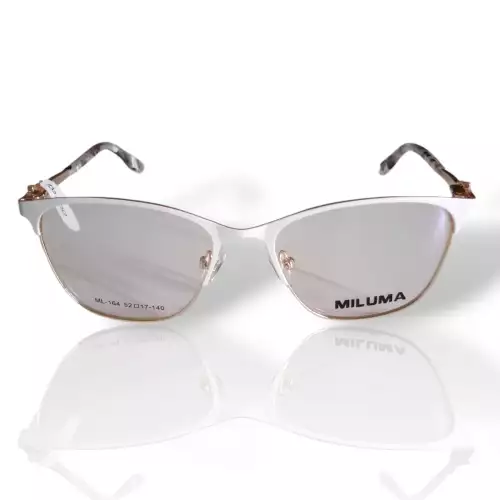 Gafas para mujer montura blanca material liviano