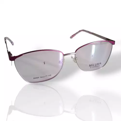 Gafas para mujer montura ovalada color morado