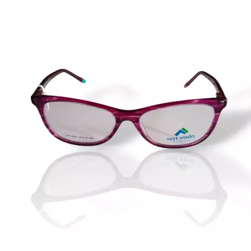 Gafas para mujer montura ovalada morado liviana